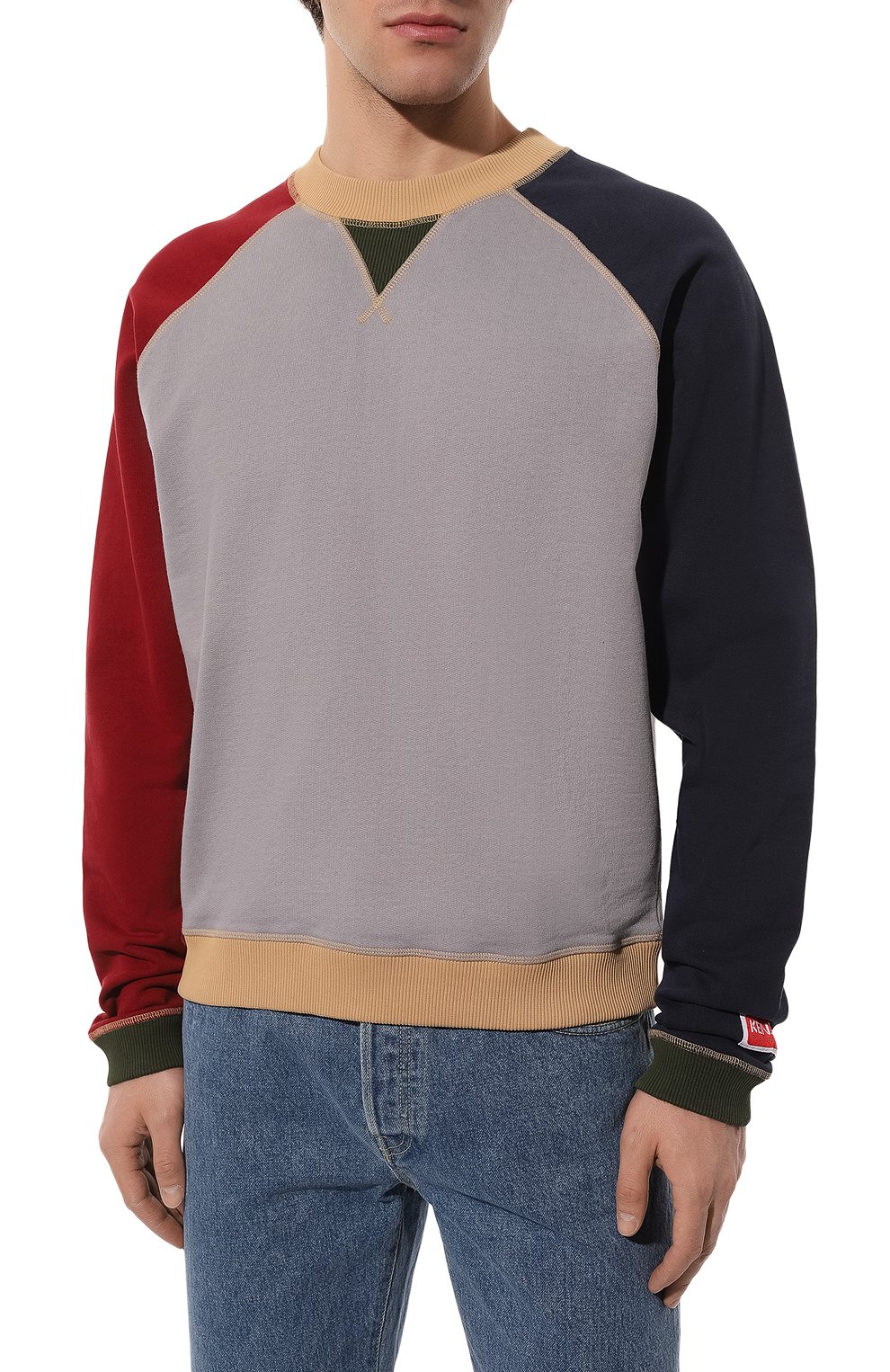 Хлопковый свитшот KENZO, арт. FC65SW4274MF/96, фото 3