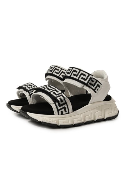 Кожаные сандалии VERSACE, арт. 1013122/1A05676/27-29