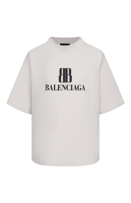 Женская хлопковая футболка BALENCIAGA, арт. 818431/TSVU4