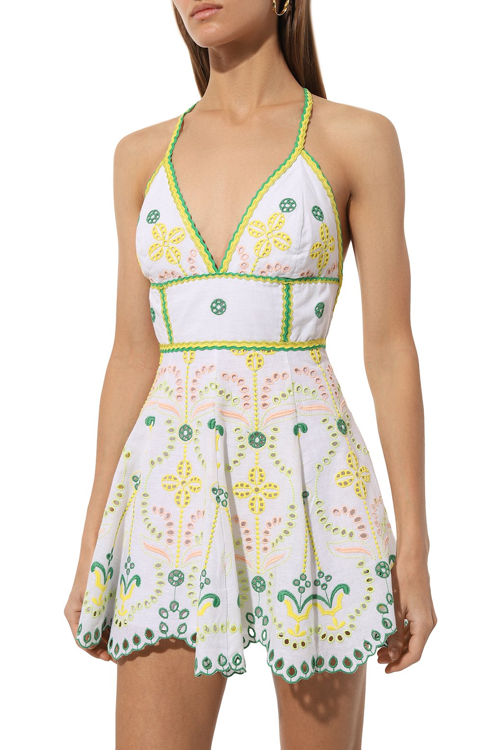 Платье из хлопка и льна CHARO RUIZ IBIZA, арт. 244614, фото 3