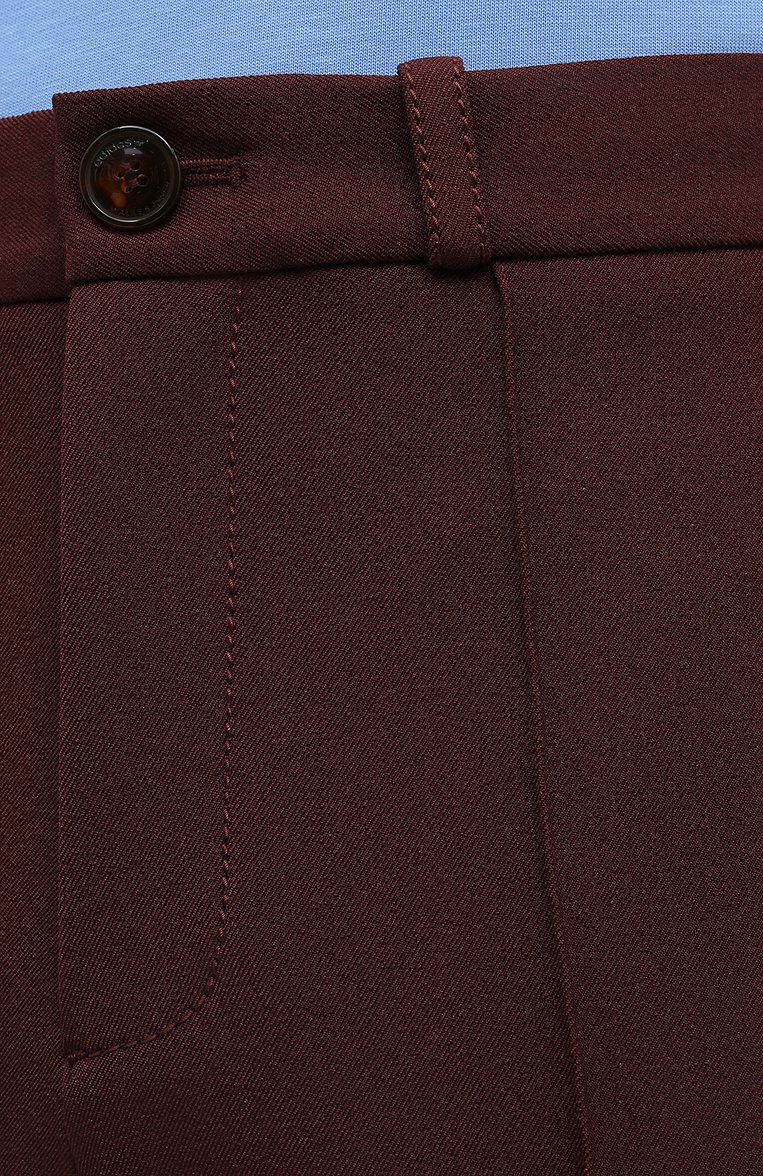 Мужские брюки adidas originals x wales bonner ADIDAS ORIGINALS бордового цвета, арт. GM6637 | Фото 5 (Случай: Повседневный; Стили: Спорт-шик; Кросс-КТ: Спорт; Материал внешний: Синтетический материал; Длина (брюки, джинсы): Стандартные)