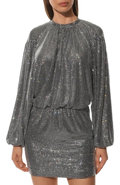 Платье с отделкой стразами DOLCE & GABBANA, арт. F6ZR2Z/GD34T, фото 3