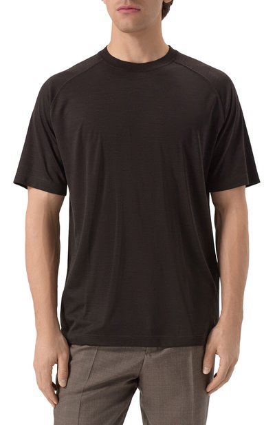 Шерстяная футболка ZEGNA, арт. FCT706/UF328A9, фото 3