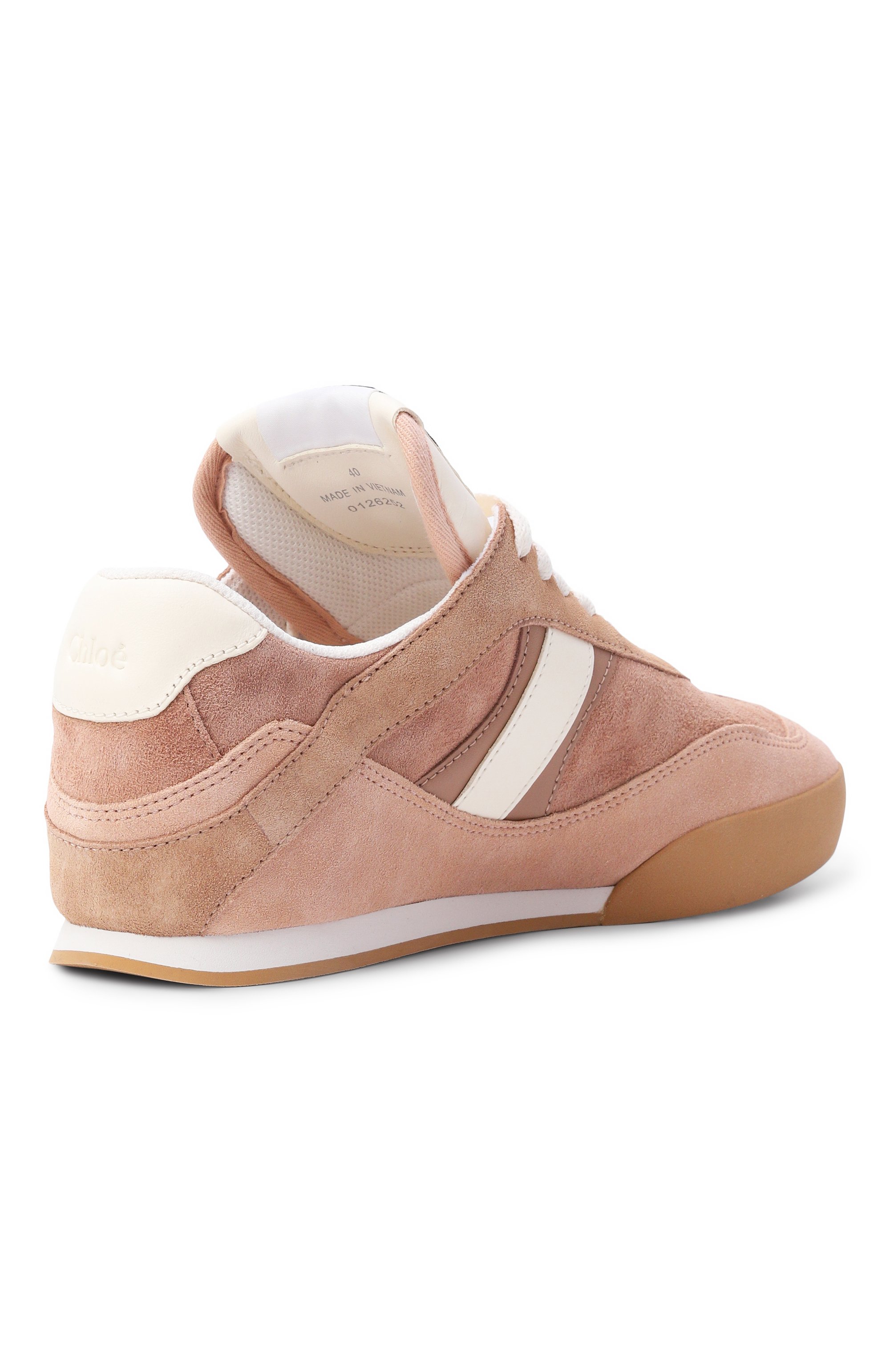 Замшевые кеды chloé kick CHLOÉ, арт. CHC25A07IMS, фото 5