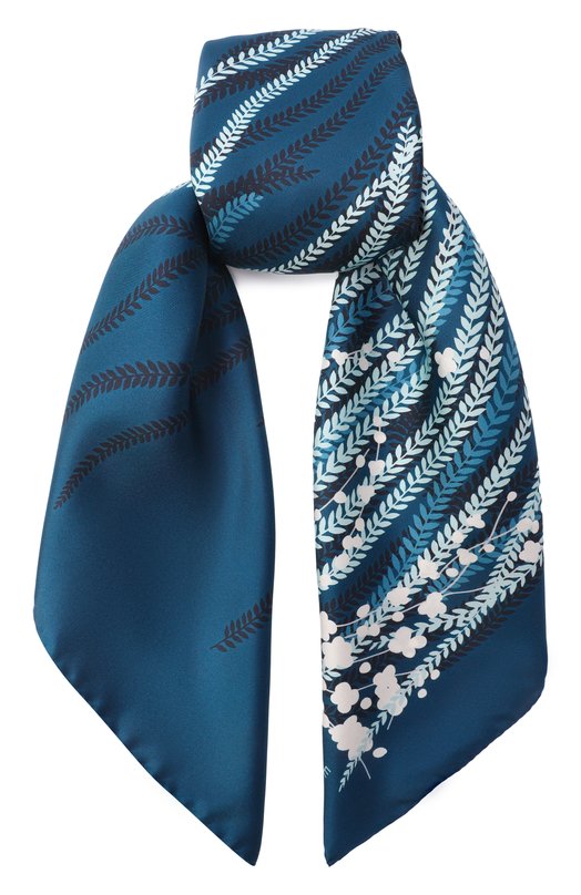 Шелковый платок Coccinelle E7 UYH 38 01 01 Синий E7 UYH 38 01 01