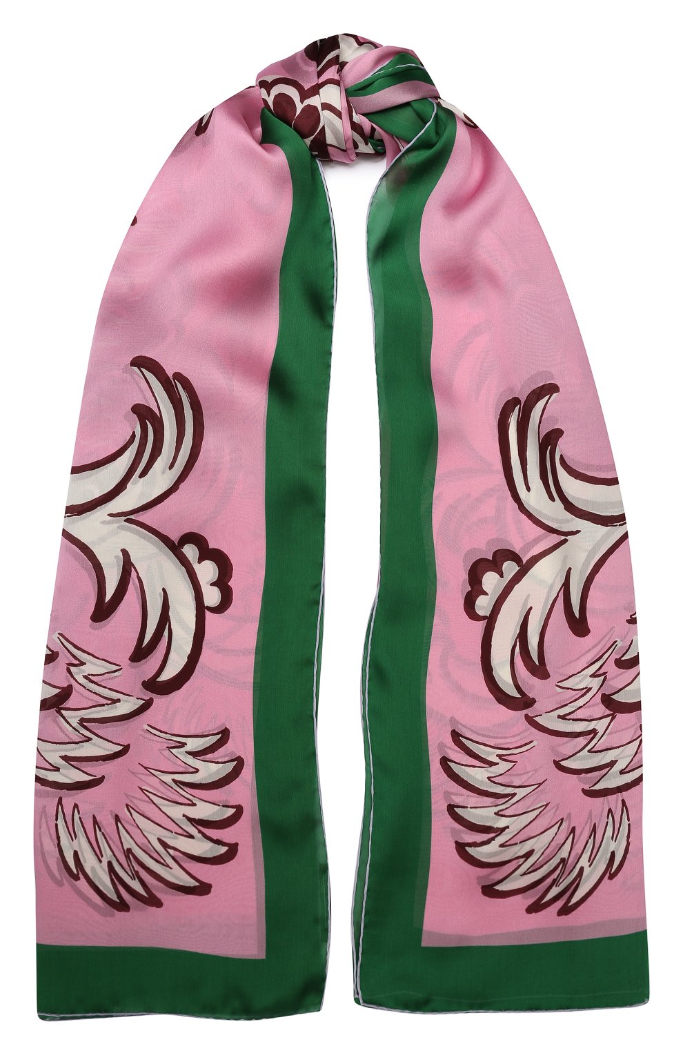 Шелковый шарф VALENTINO, арт. RT0EA007/RWX, фото 1