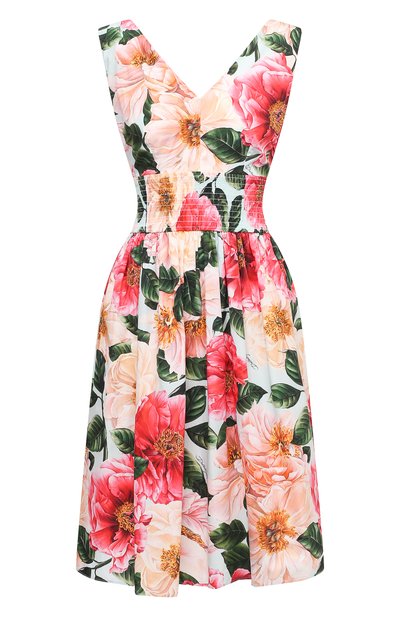 Хлопковое платье DOLCE & GABBANA, арт. F6J7HT/HS5H9, фото 1
