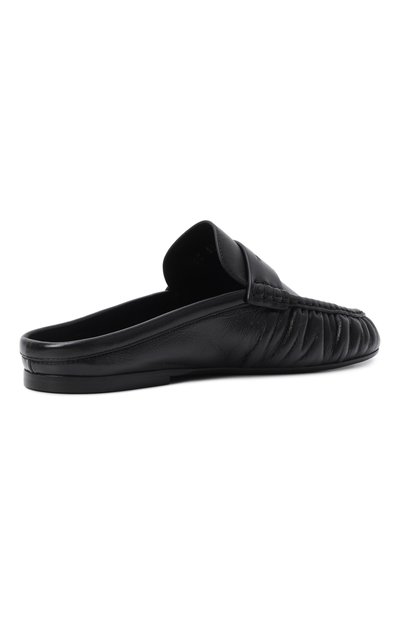 Кожаные сабо le loafer SAINT LAURENT, арт. 852392/AAFUV, фото 5