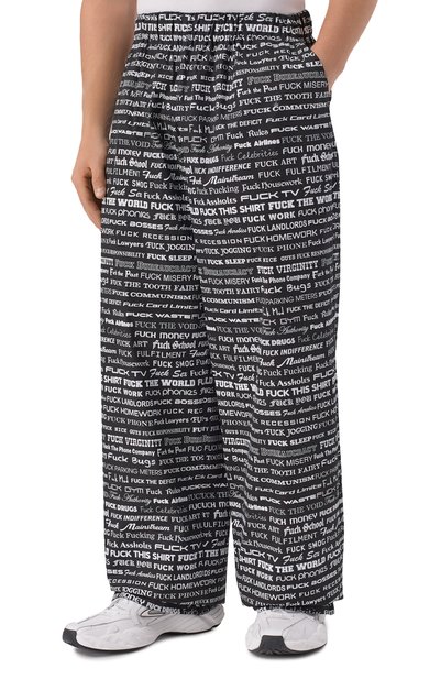 Хлопковые брюки VETEMENTS, арт. UH76PA580B, фото 3