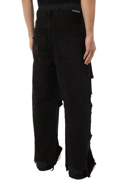 Хлопковые брюки BALENCIAGA, арт. 794216/TQW54, фото 4