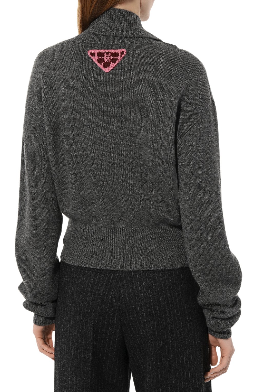 Кашемировый свитер PRADA, арт. P24M1C-1ZUC-F0480-212, фото 4