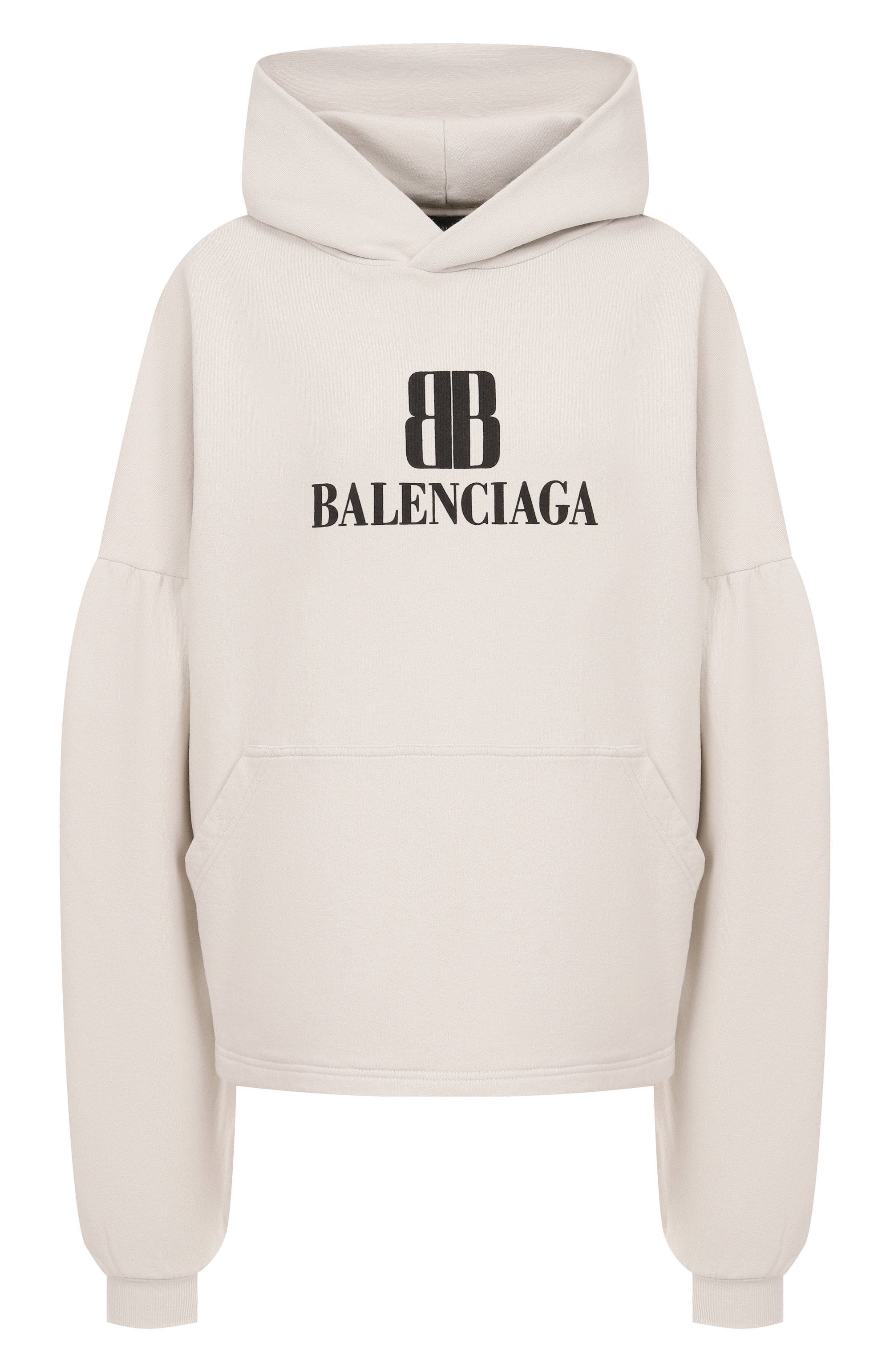 Хлопковое худи BALENCIAGA, арт. 818433/TSV03, ф�ото 1
