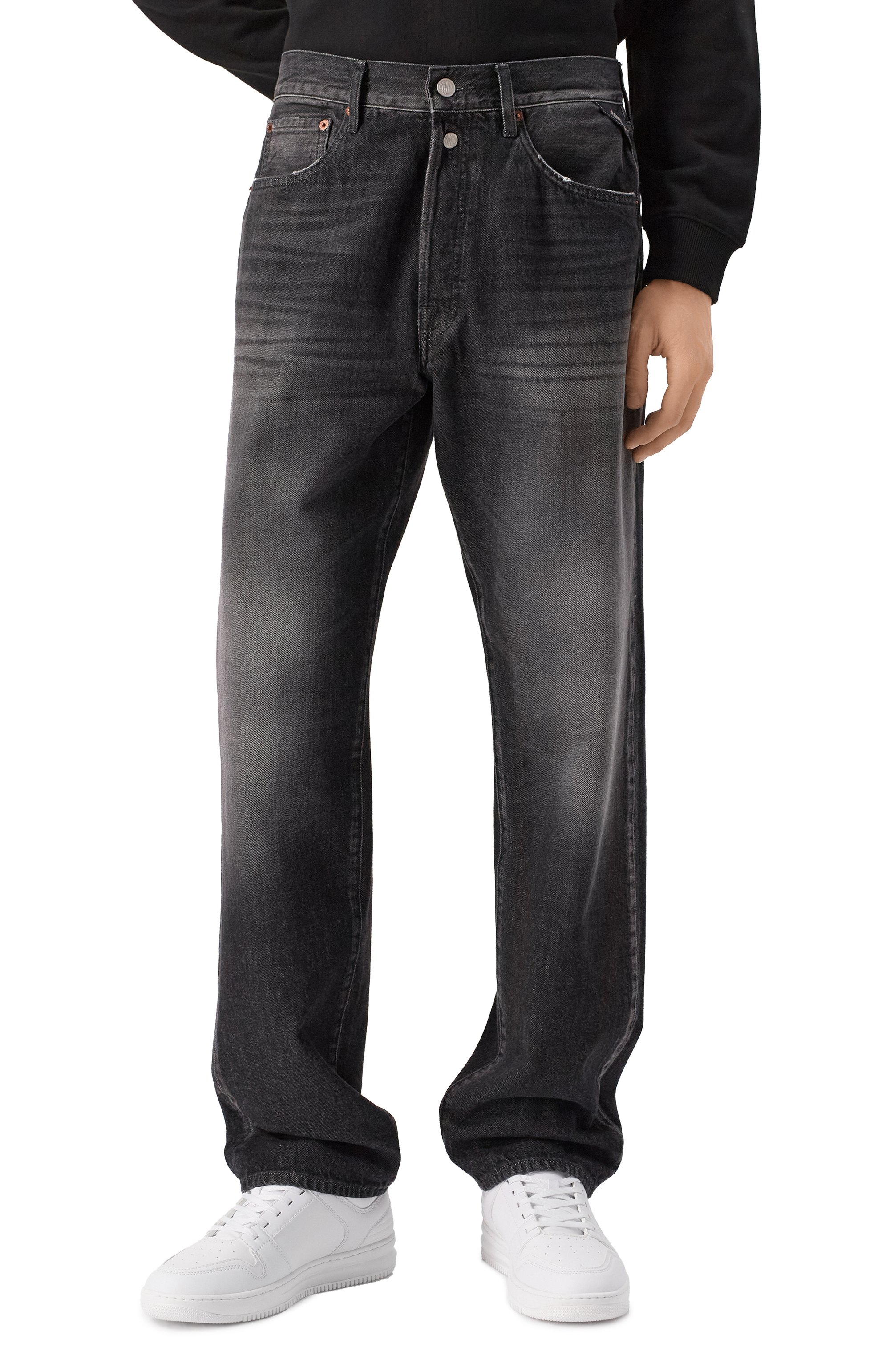 Джинсы m9zero1 REPLAY темно-серого цвета по цене 19950 руб., арт. M9Z1 .000.804 770, фото 3 Джинсы m9zero1 REPLAY, арт. M9Z1 .000.804 770, фото 3