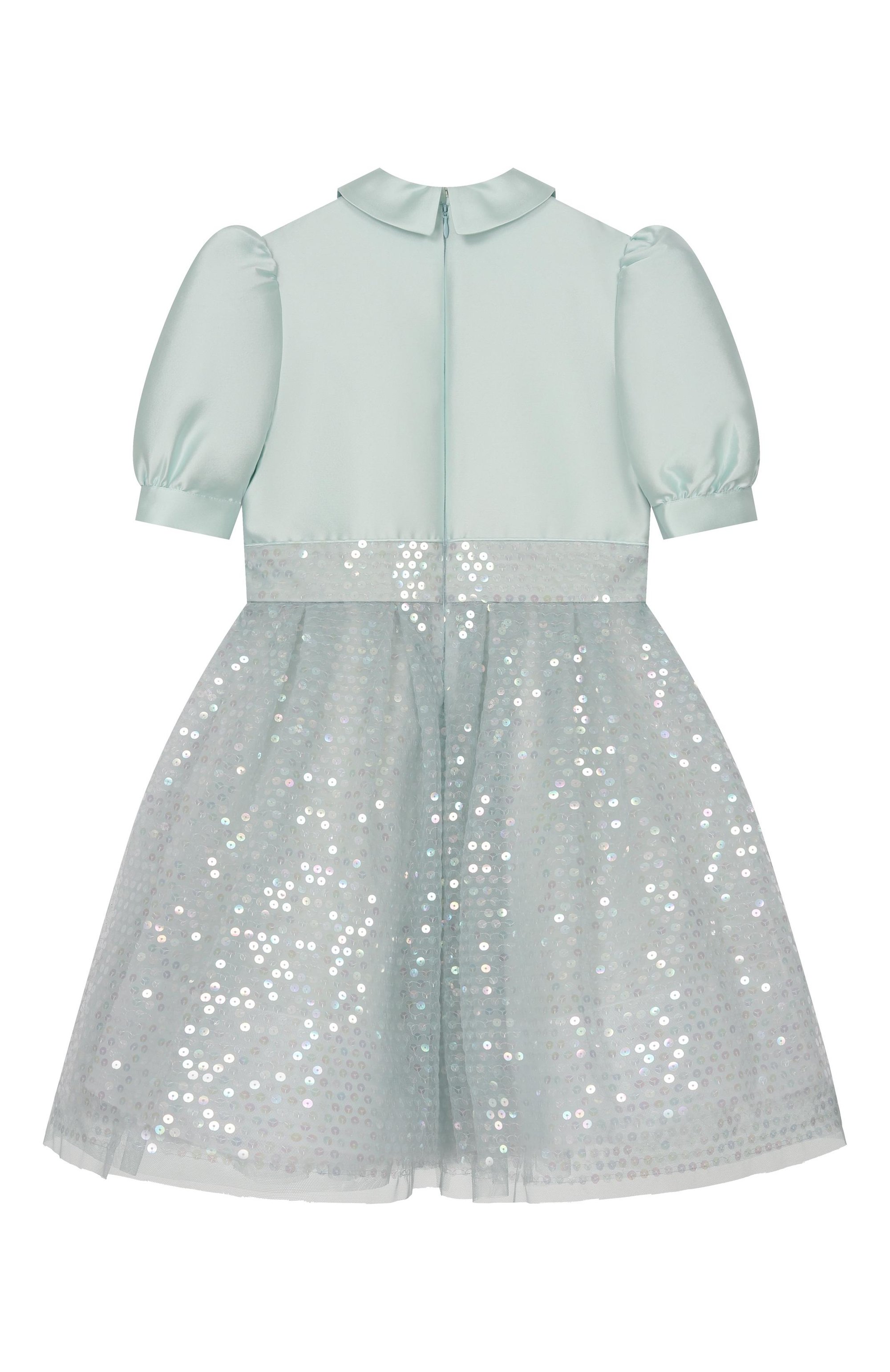 Хлопковое платье ELIE SAAB JUNIOR, арт. EFAB120 V1/TS0724_001, фото 2