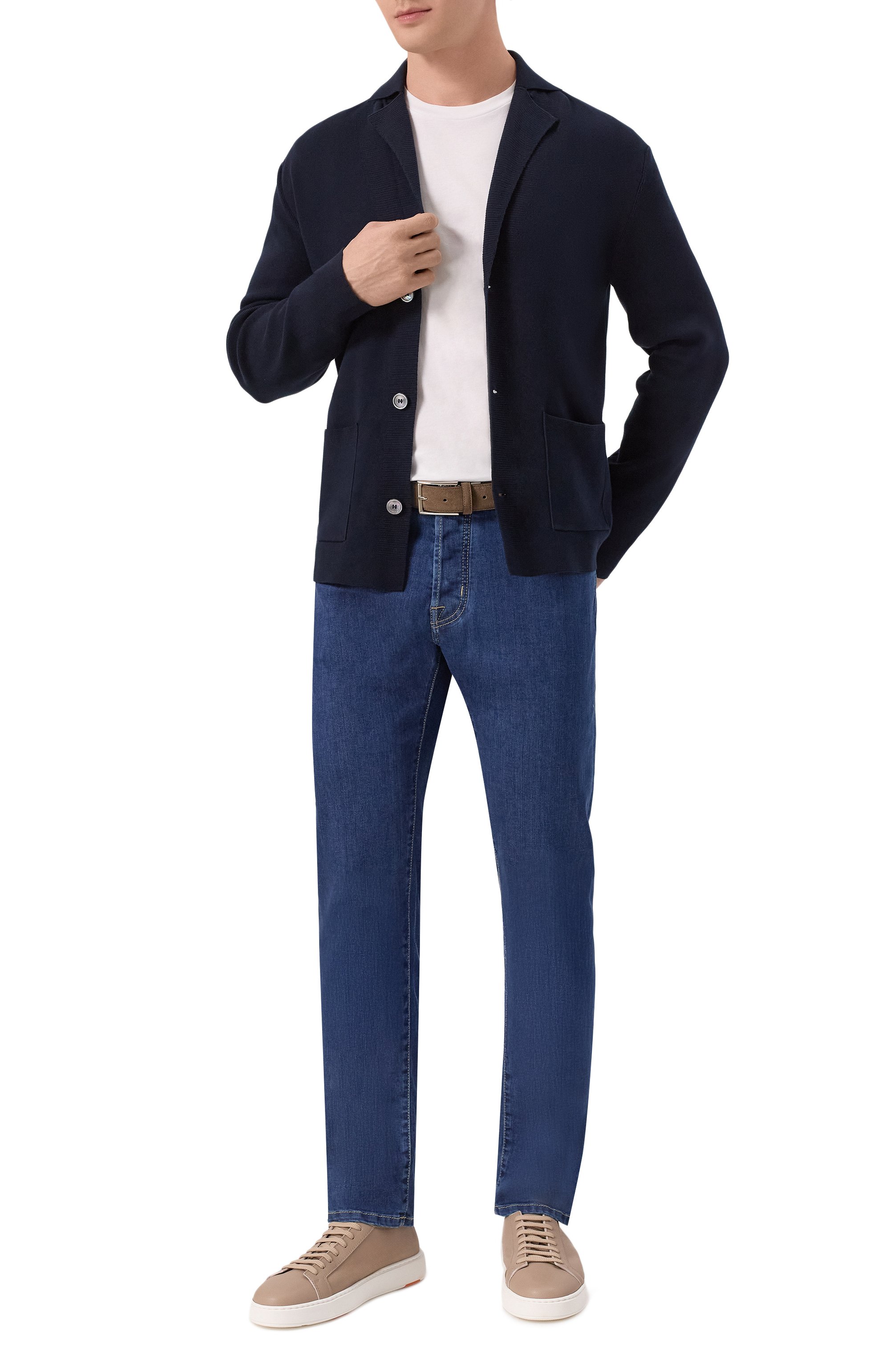 Хлопковый пиджак DANIELE FIESOLI, арт. DF2136, фото 2