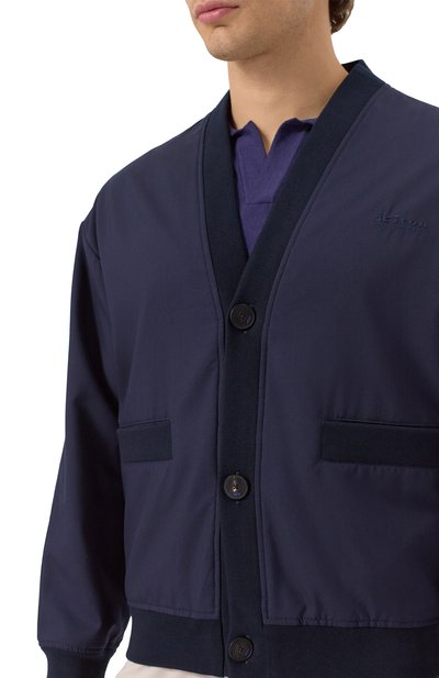 Шерстяной бомбер KITON, арт. UGK091K0752F01, фото 5