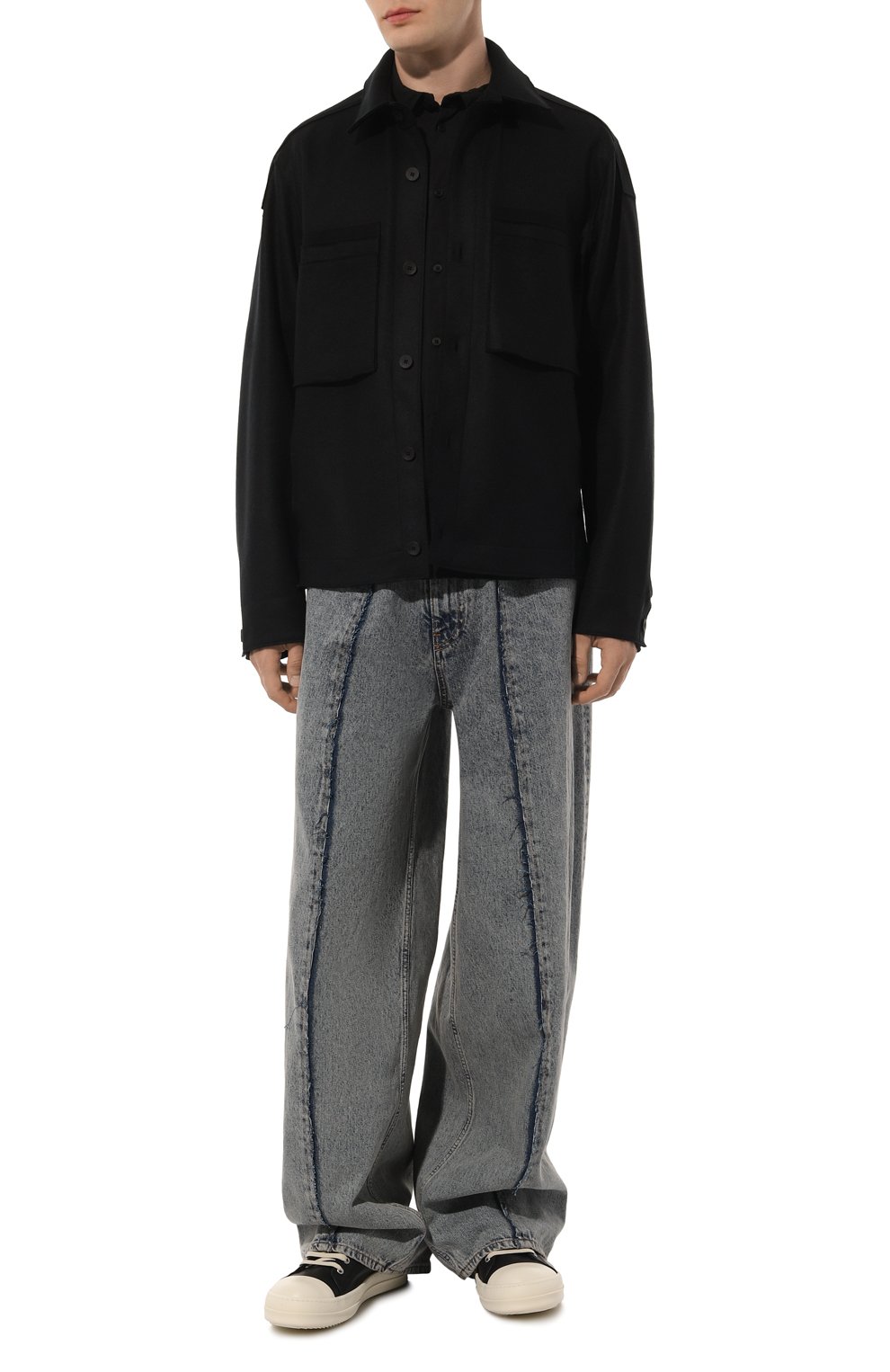 Хлопковая рубашка TRANSIT, арт. CFUTRYT290, фото 2