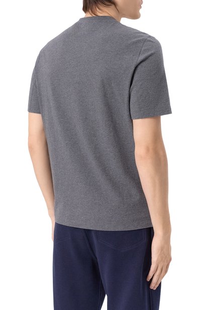 Хлопковая футболка BRUNELLO CUCINELLI, арт. M0B138413, фото 4