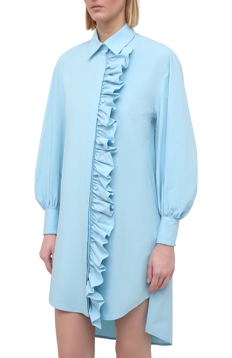 Хлопковое платье MSGM, арт. 3041MDA02 217104, фото 3