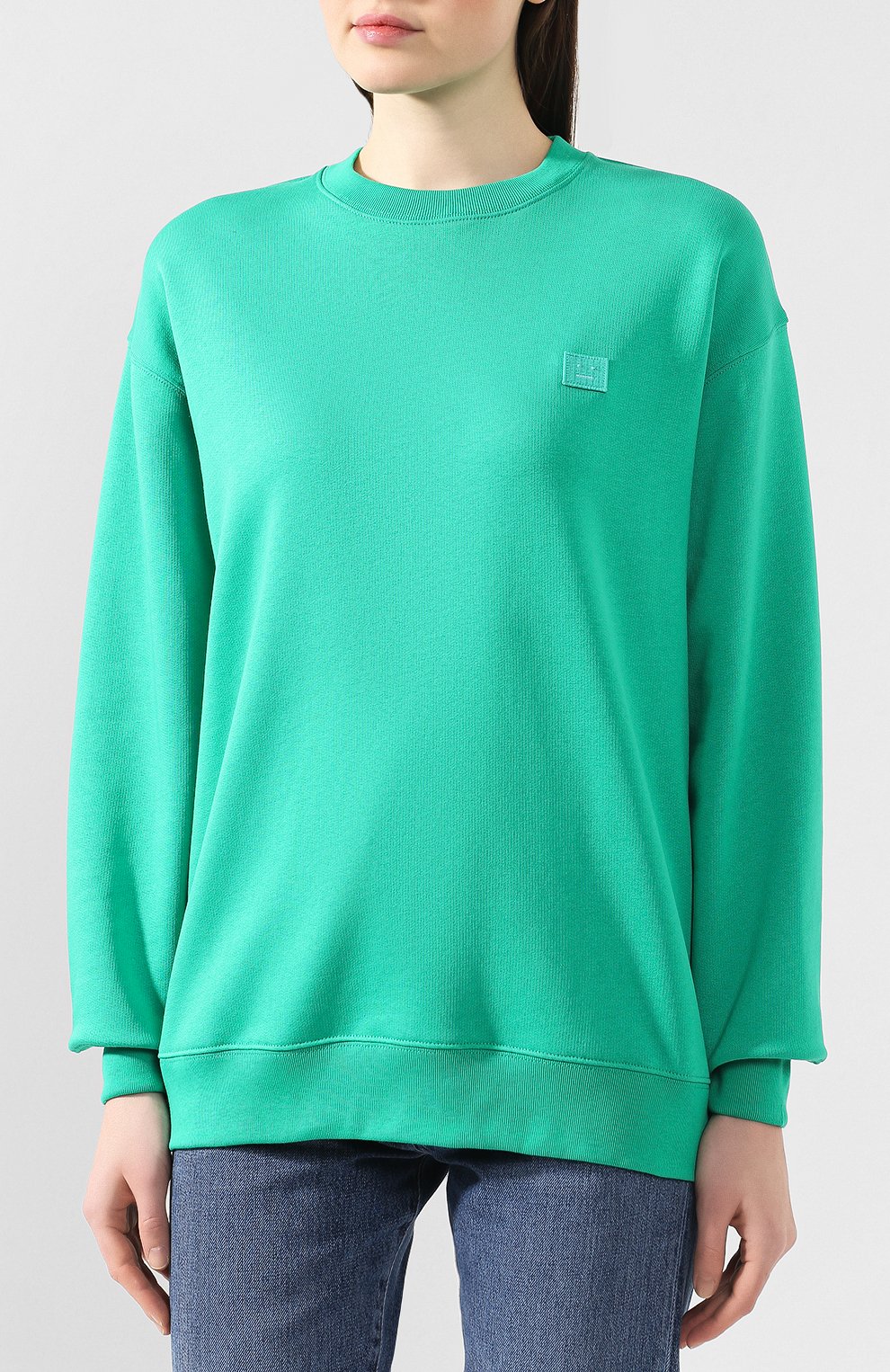 Хлопковый свитшот ACNE STUDIOS, арт. CI0010/W, фото 3