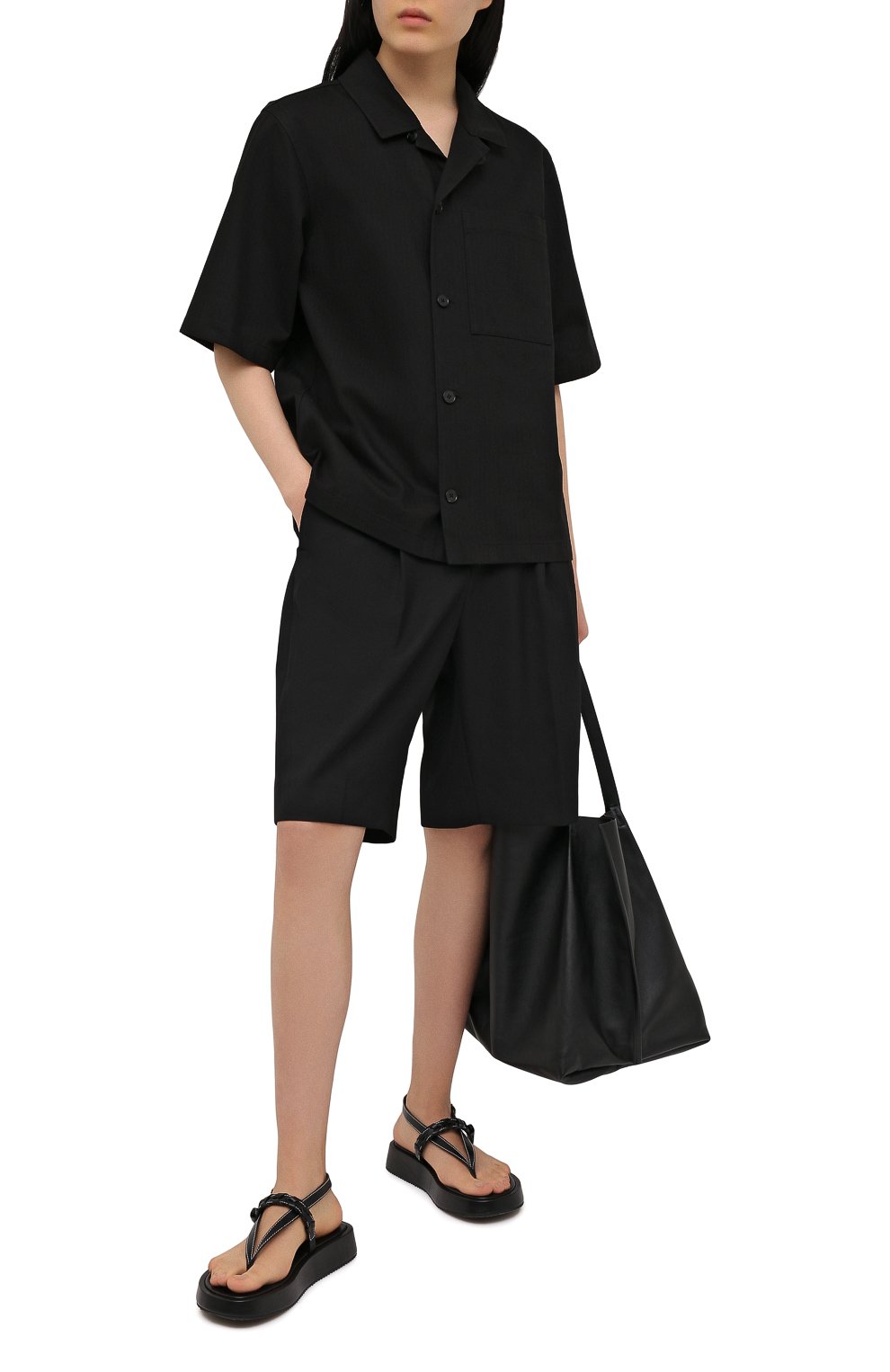 Хлопковая рубашка JIL SANDER, арт. JPPS600305-WS241900, фото 2