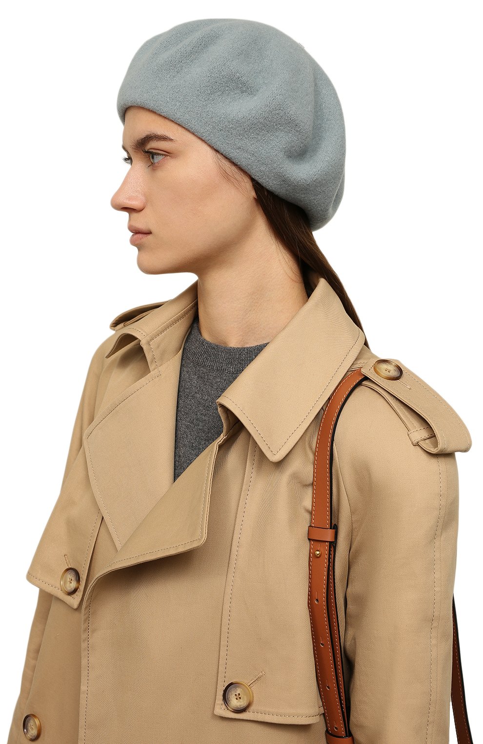 Шерстяной берет BRUNELLO CUCINELLI, арт. MCAP90136, фото 2