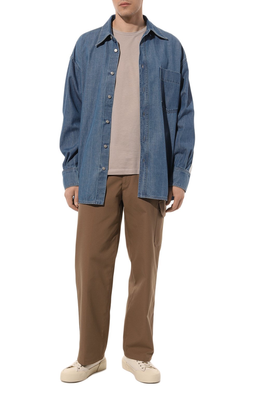 Хлопковая футболка RELIGION бежевого цвета по цене 5195 руб., арт. 12TLTN03, фото 2 Хлопковая футболка RELIGION, арт. 12TLTN03, фото 2