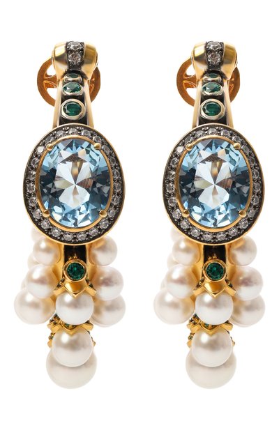 Женские серьги seascape treasure QUEENSBEE, арт. 202307