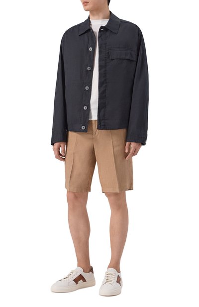 Льняные шорты 120% LINO, арт. 33ALIM2137/0253/000, фото 2