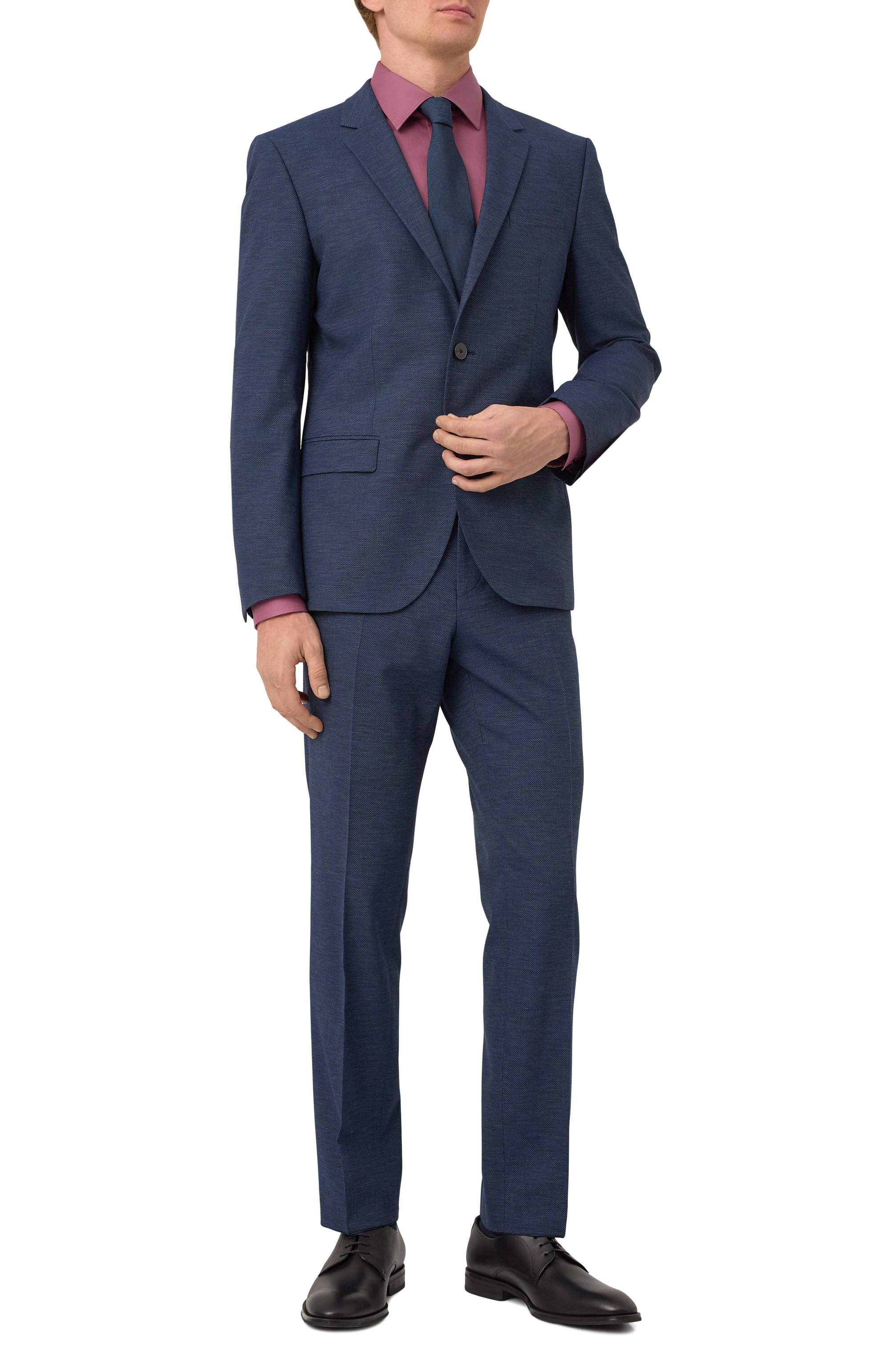 Хлопковая сорочка BOSS, арт. 50532875, фото 2