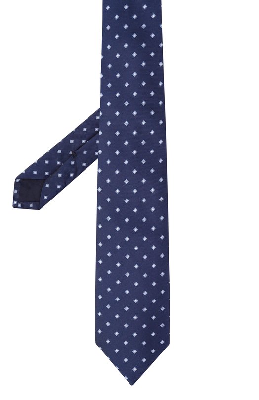 Шелковый галстук Corneliani 26U302-2620309 Синий  26U302-2620309 Фото 3