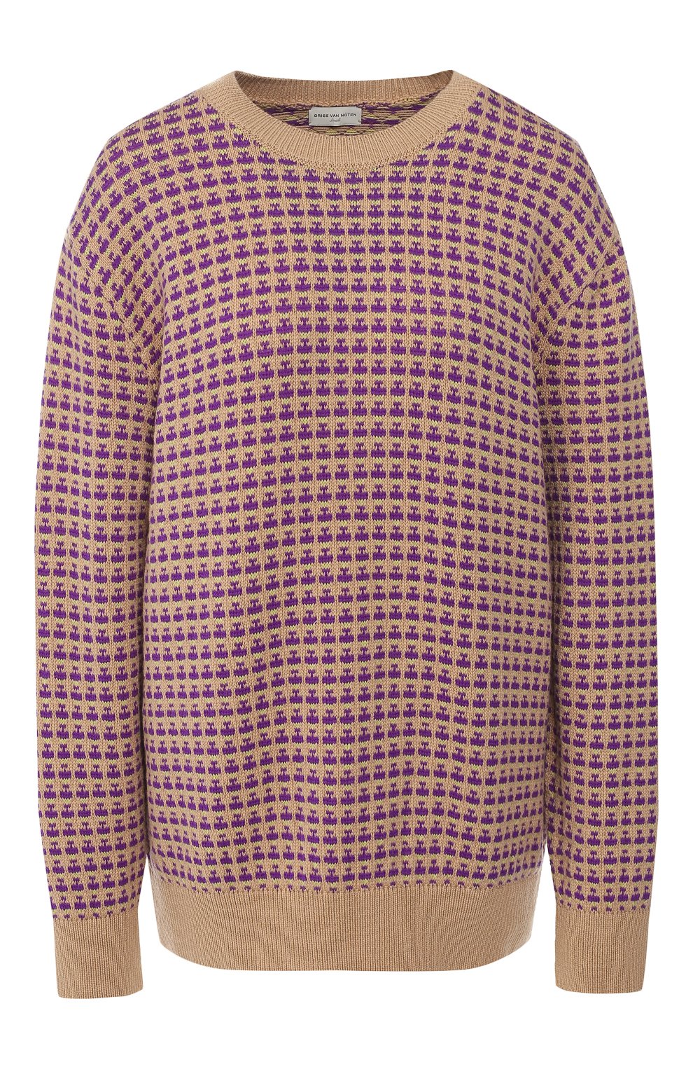 Пуловер из смеси кашемира и шерсти DRIES VAN NOTEN, арт. 191-11285-7714, фото 1