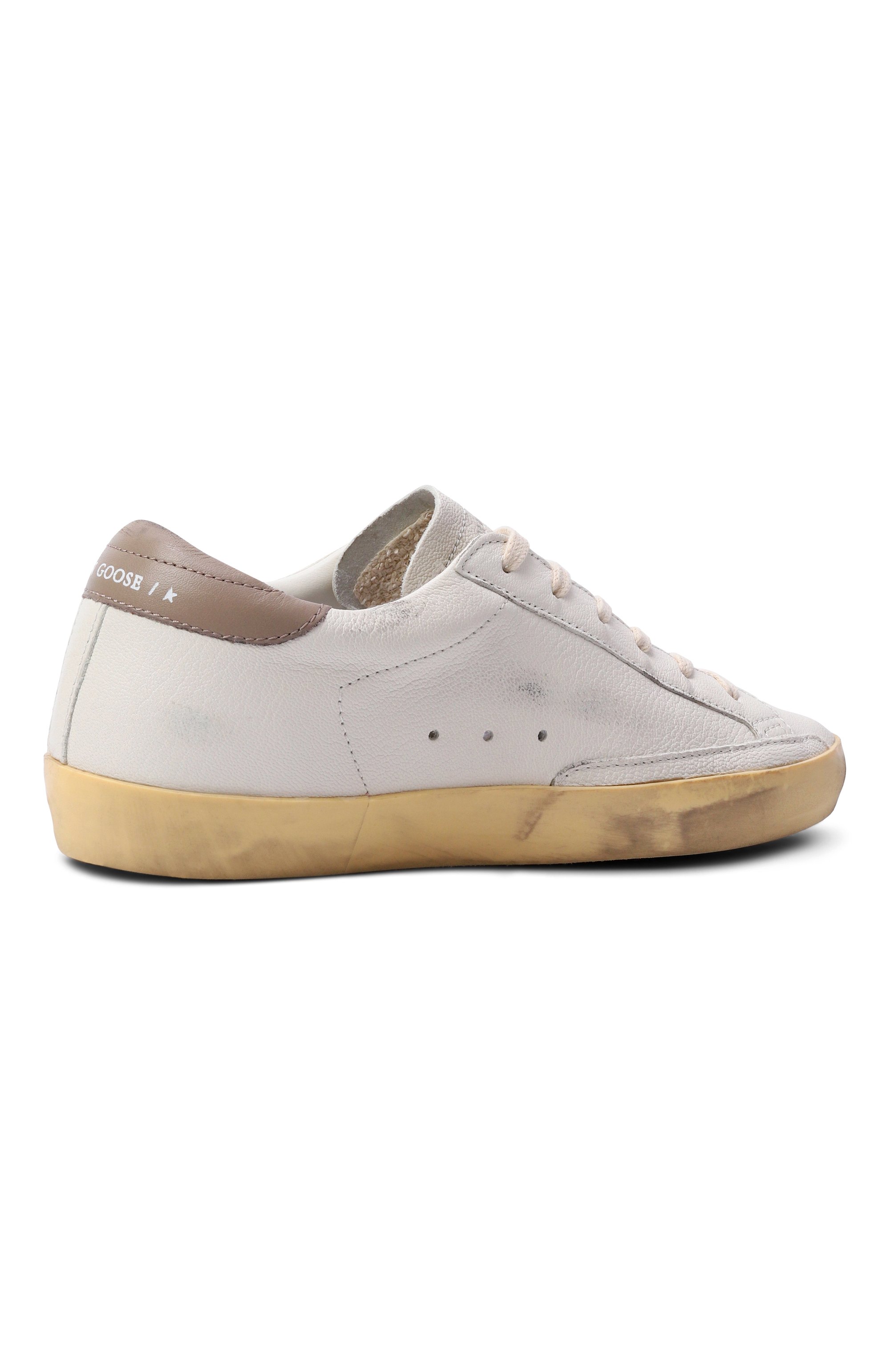 Кожаные кеды superstar GOLDEN GOOSE DELUXE BRAND, арт. GWF00101.F004065, фото 5