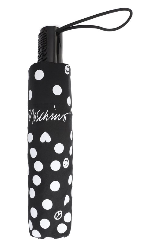 Складной зонт Moschino 8939-0PENCL0SE Чёрный  8939-0PENCL0SE Фото 5