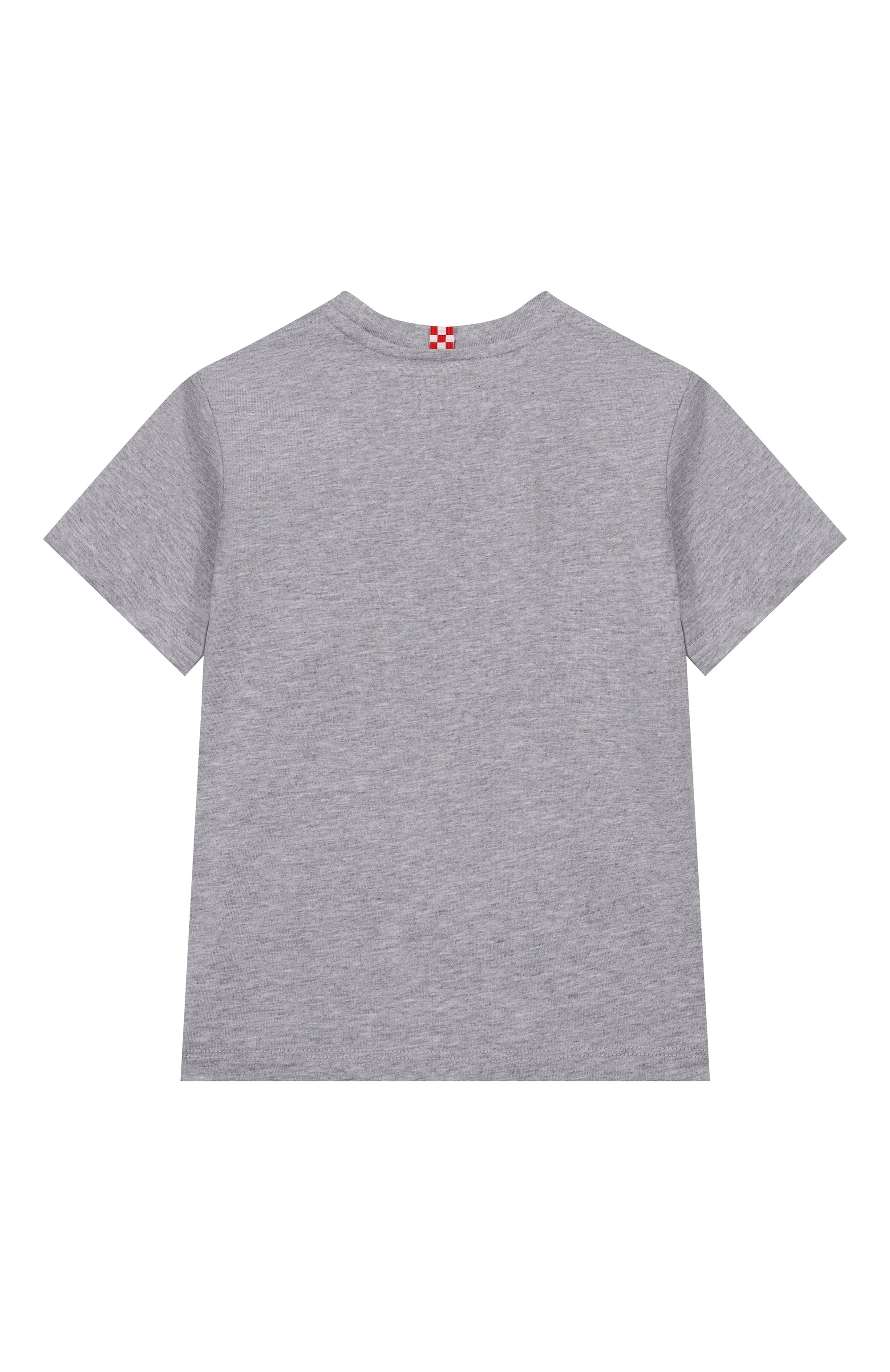 Хлопковая футболка MC2 SAINT BARTH серого цвета по цене 8580 руб., арт. CAM0001-01530I, фото 2 Хлопковая футболка MC2 SAINT BARTH, арт. CAM0001-01530I, фото 2