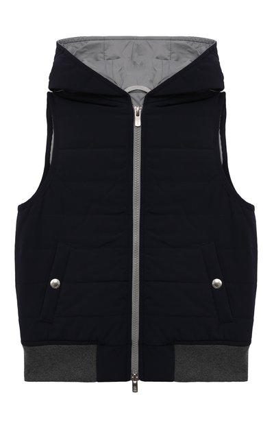 Утепленный жилет BRUNELLO CUCINELLI, арт. BM403J127A, фото 1