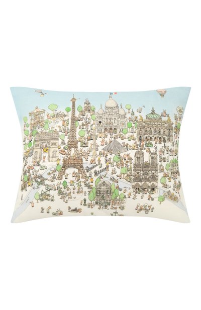 Хлопковая подушка ATELIER CHOUX, арт. CUSHI0N-PARIS, фото 1