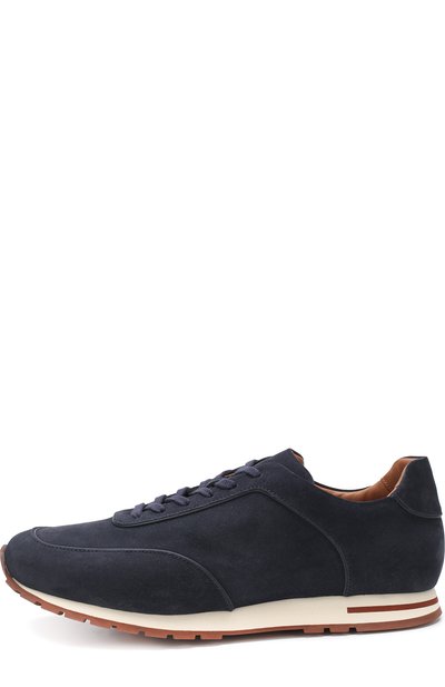 Замшевые кроссовки week end walk на шнуровке LORO PIANA, арт. FAG4290, фото 3