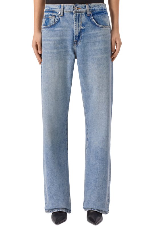Джинсы Tess Trouser 7 For All Mankind 7U66BC10-0D1 Голубой  7U66BC10-0D1 Фото 3