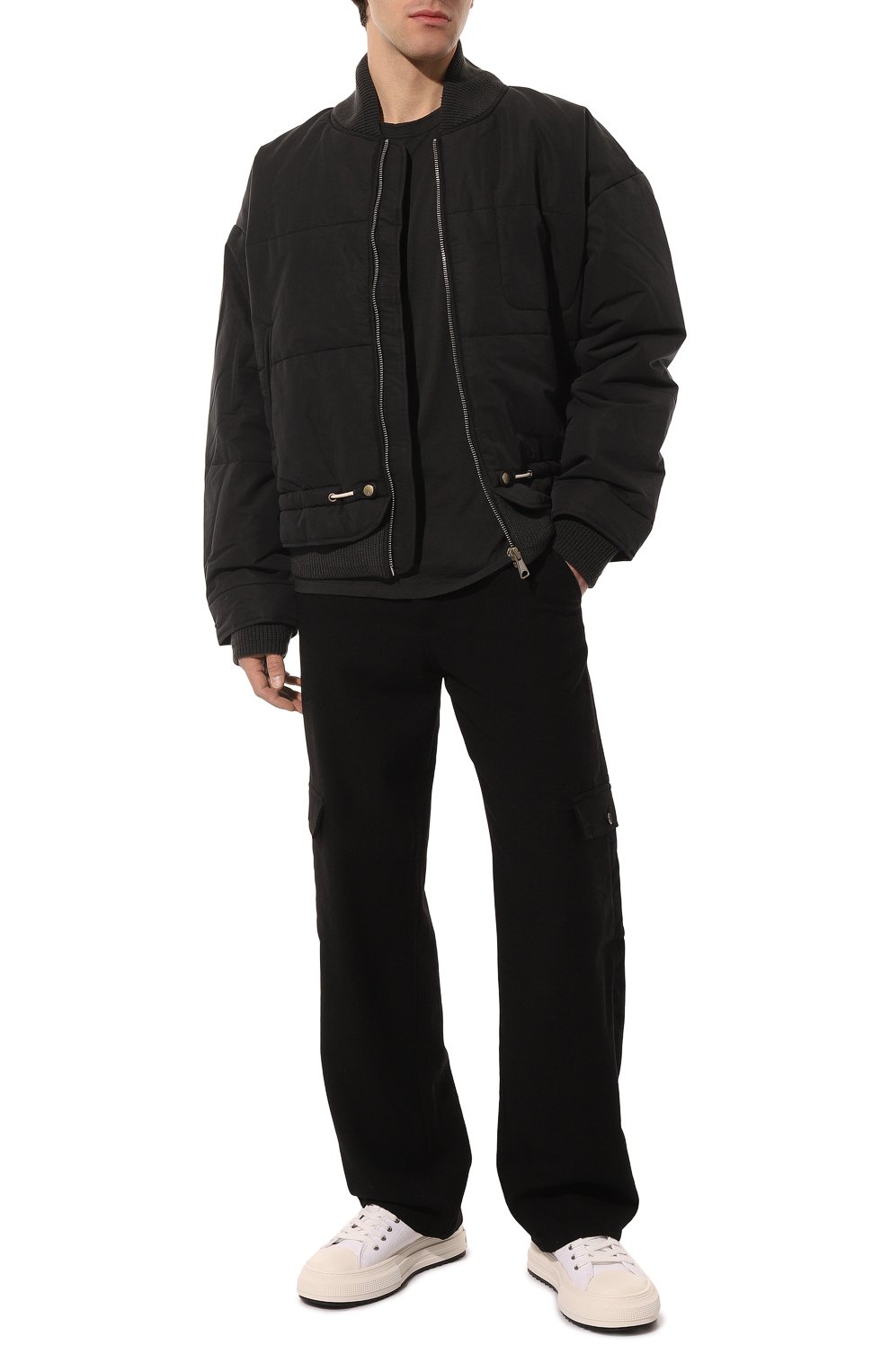 Хлопковый лонгслив JAMES PERSE, арт. MELJ3246/CRN, фото 2