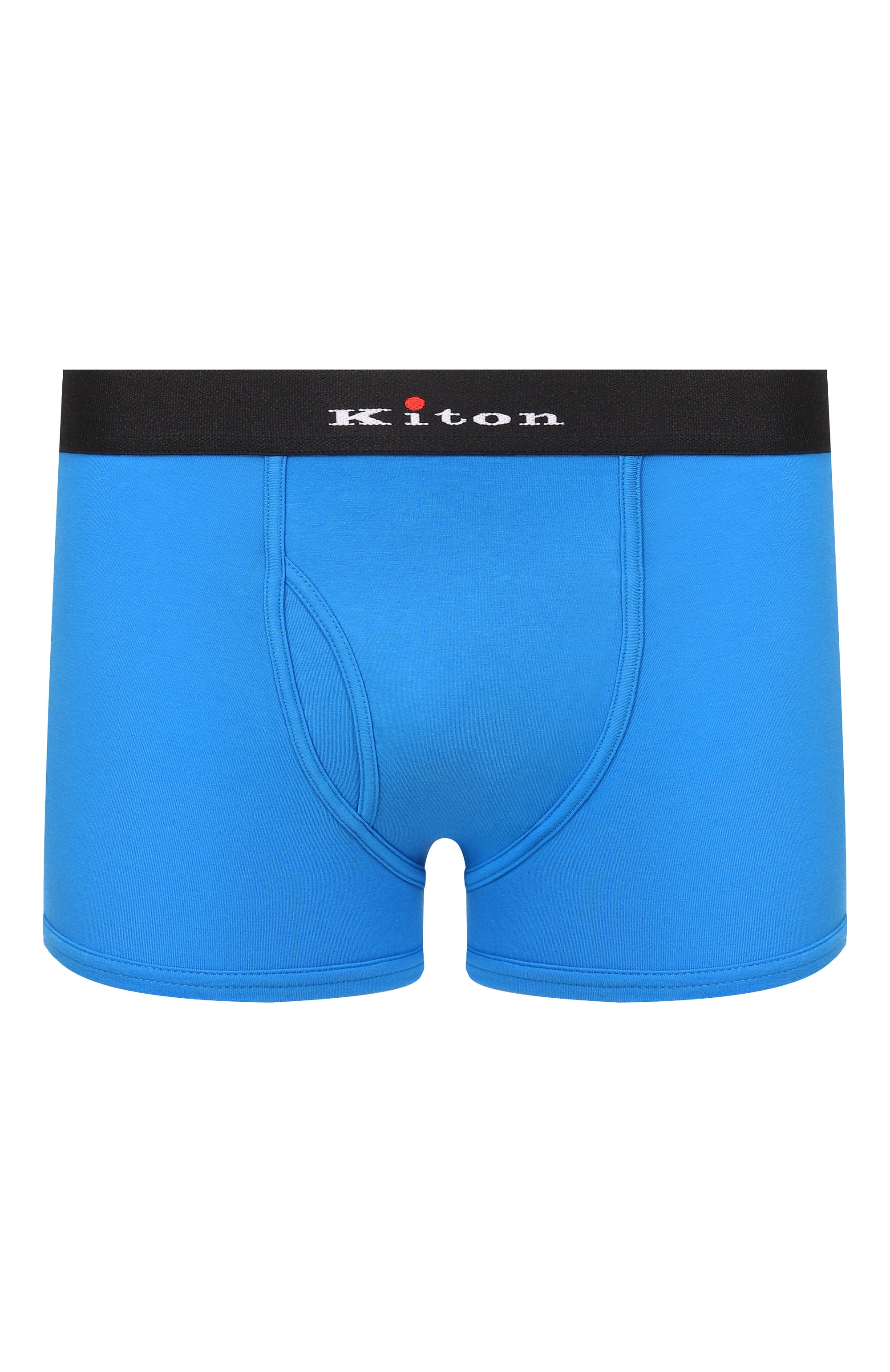 Хлопковые боксеры KITON синего цвета по цене 26100 руб., арт. UNWBX16K0727H04, фото 1 Хлопковые боксеры KITON, арт. UNWBX16K0727H04, фото 1