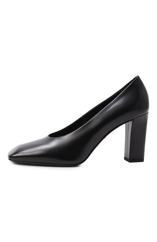 Кожаные туфли Prada 1I837N/055 Чёрный  1I837N/055 Фото 4