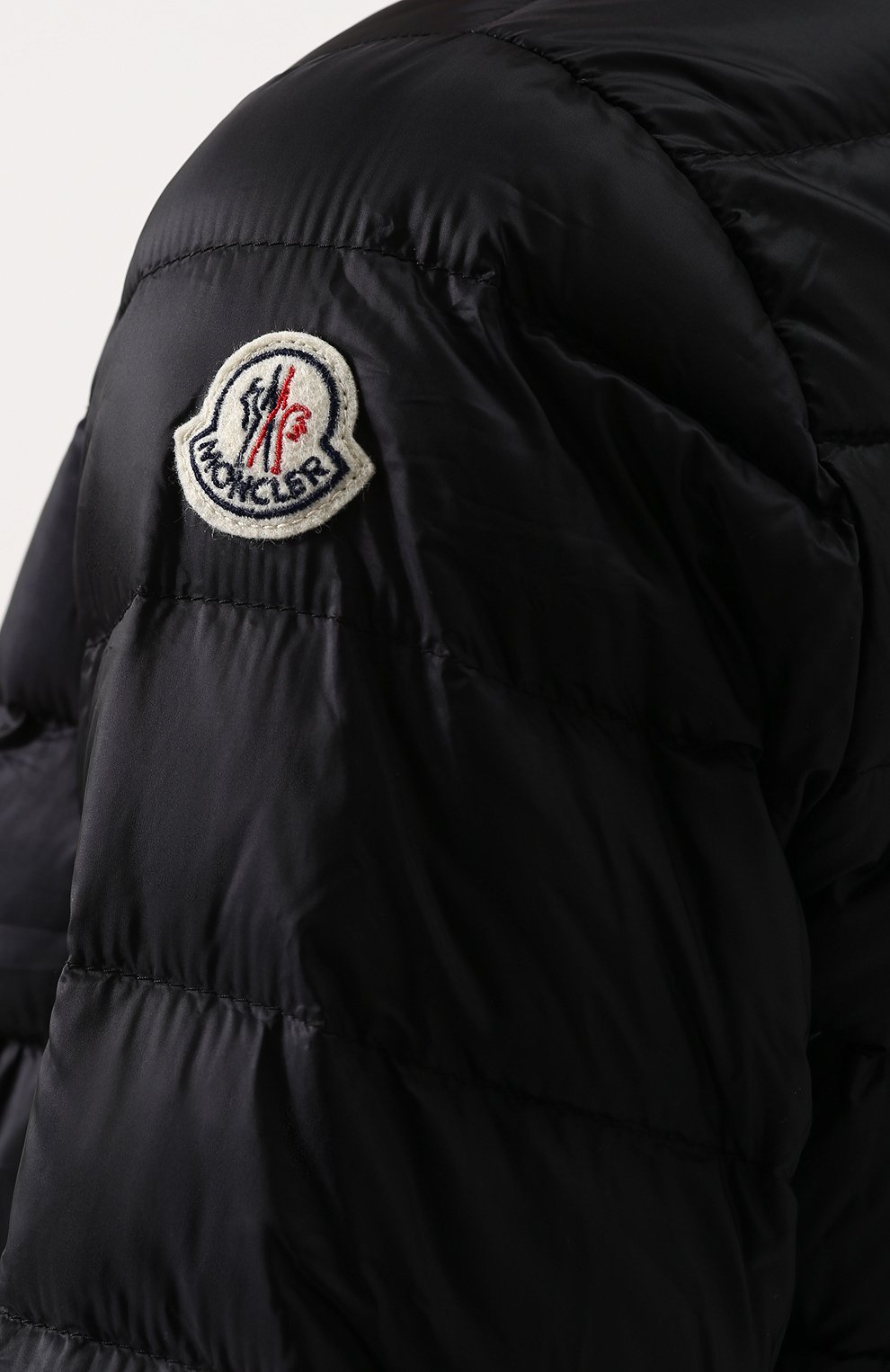 Стеганый пуховик с воротником-стойкой MONCLER, арт. D1-093-45379-99-53048, фото 5