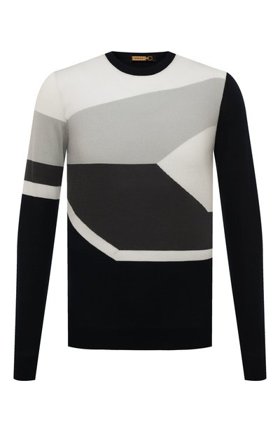 Джемпер из хлопка и шелка ZILLI, арт. MBX-RN050-CILI1/ML01, фото 1