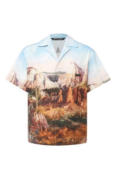 Хлопковая рубашка PALM ANGELS, арт. PMGA075E20FAB0024010, фото 1