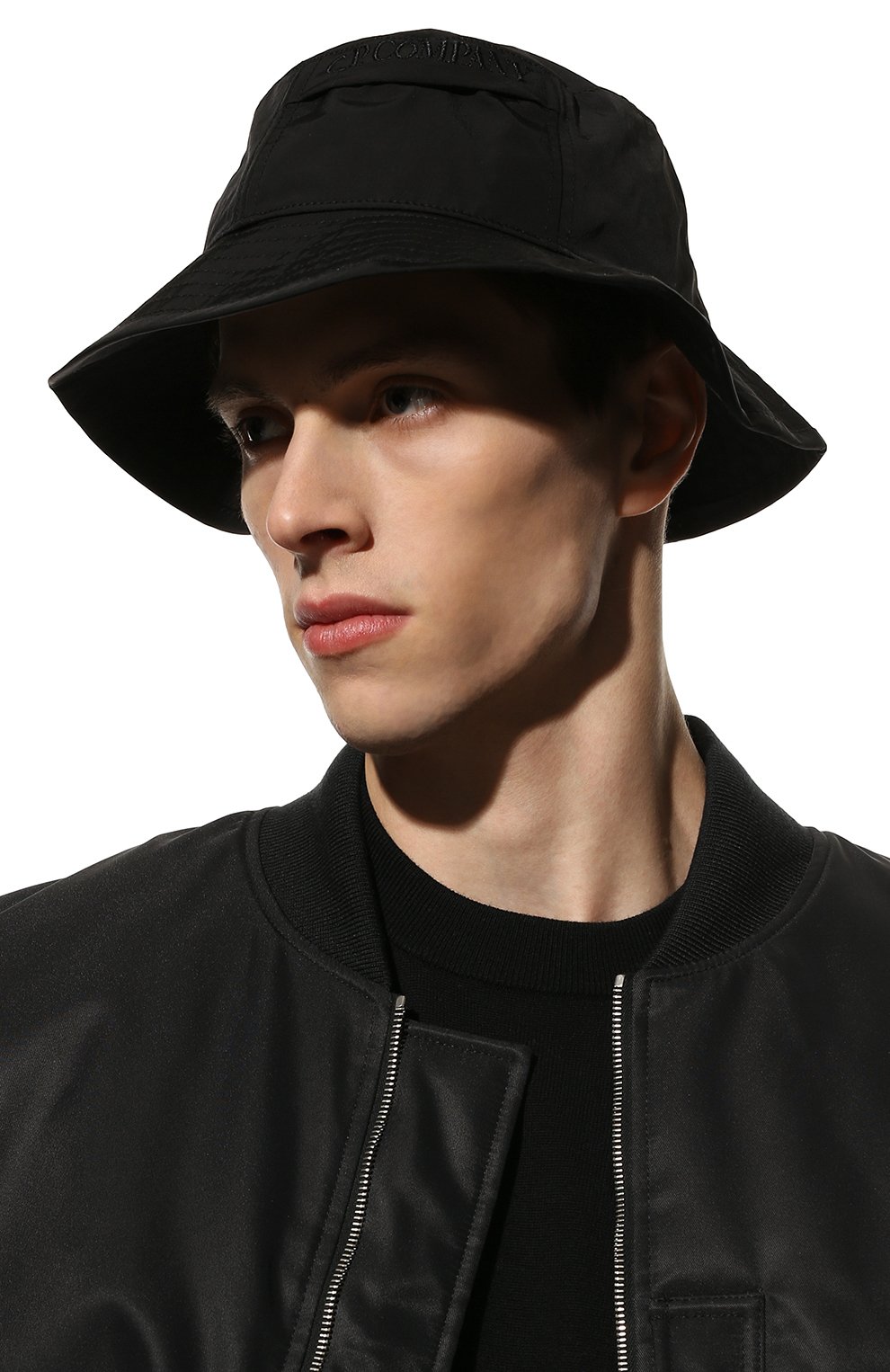 Панама C.P. COMPANY черного цвета по цене 11450 руб., арт. 12CMAC172A-005434A, фото 2 Панама C.P. COMPANY, арт. 12CMAC172A-005434A, фото 2