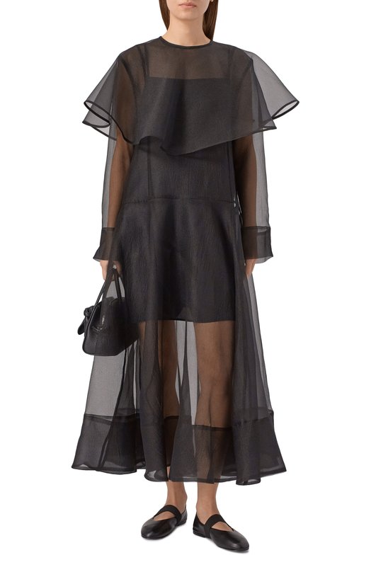 Платье Ganni W1110 Чёрный  W1110 Фото 2