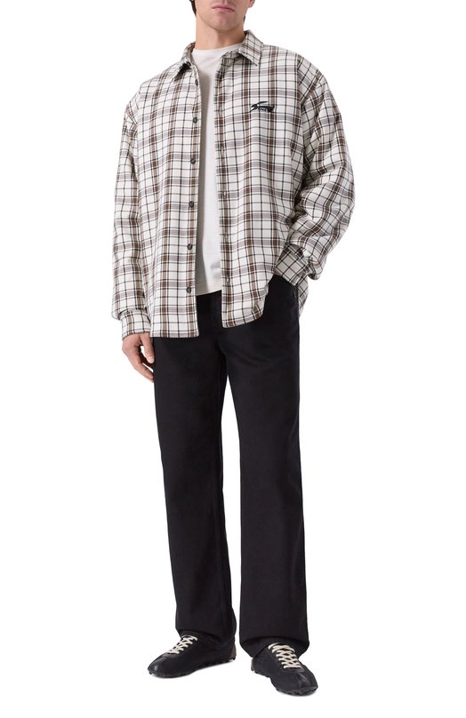 Двусторонняя куртка-рубашка MSGM 3940MH23/257503 Бежевый  3940MH23/257503 Фото 2