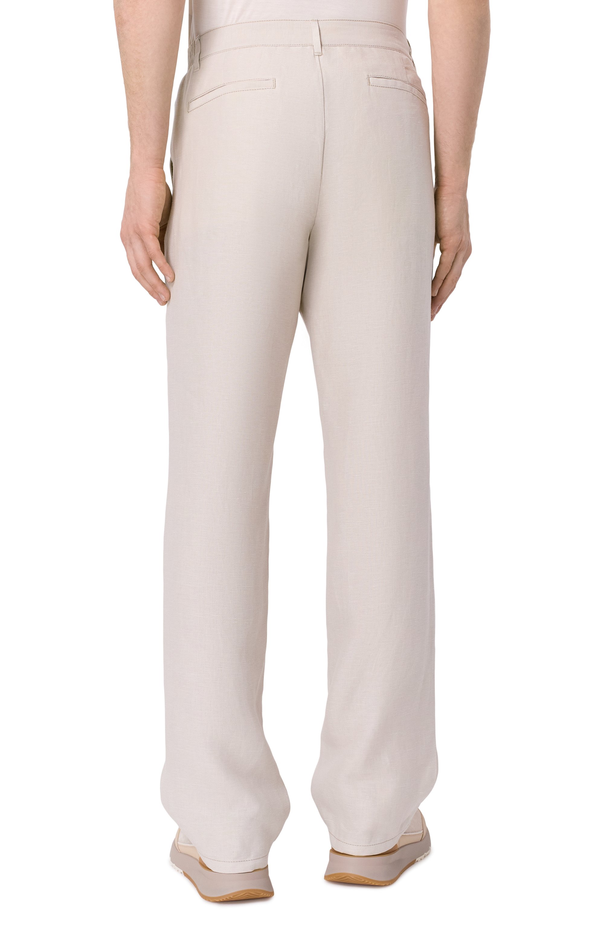 Брюки изо льна и шелка MVST, арт. M26.CSM.T405/TXAVI, фото 4