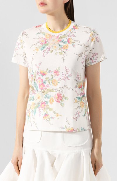 Хлопковая футболка ZIMMERMANN, арт. 5151TZIN, фото 3